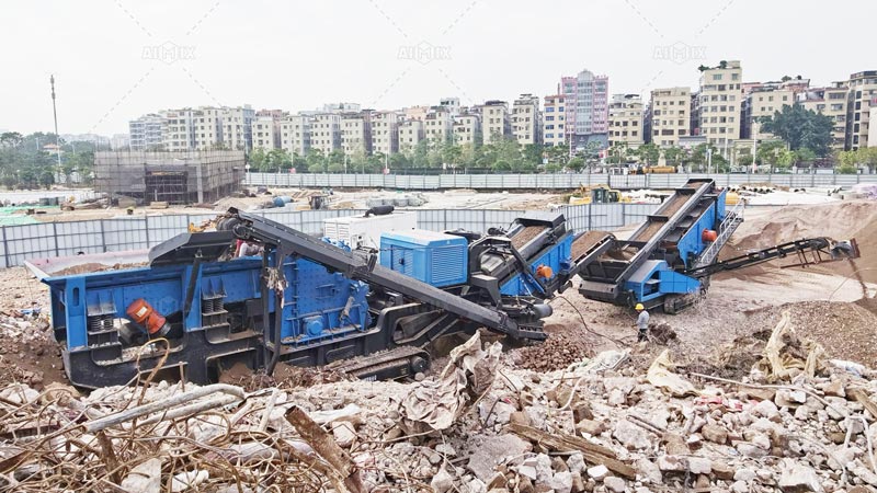 Stone Crusher for Recycling Construction Waste